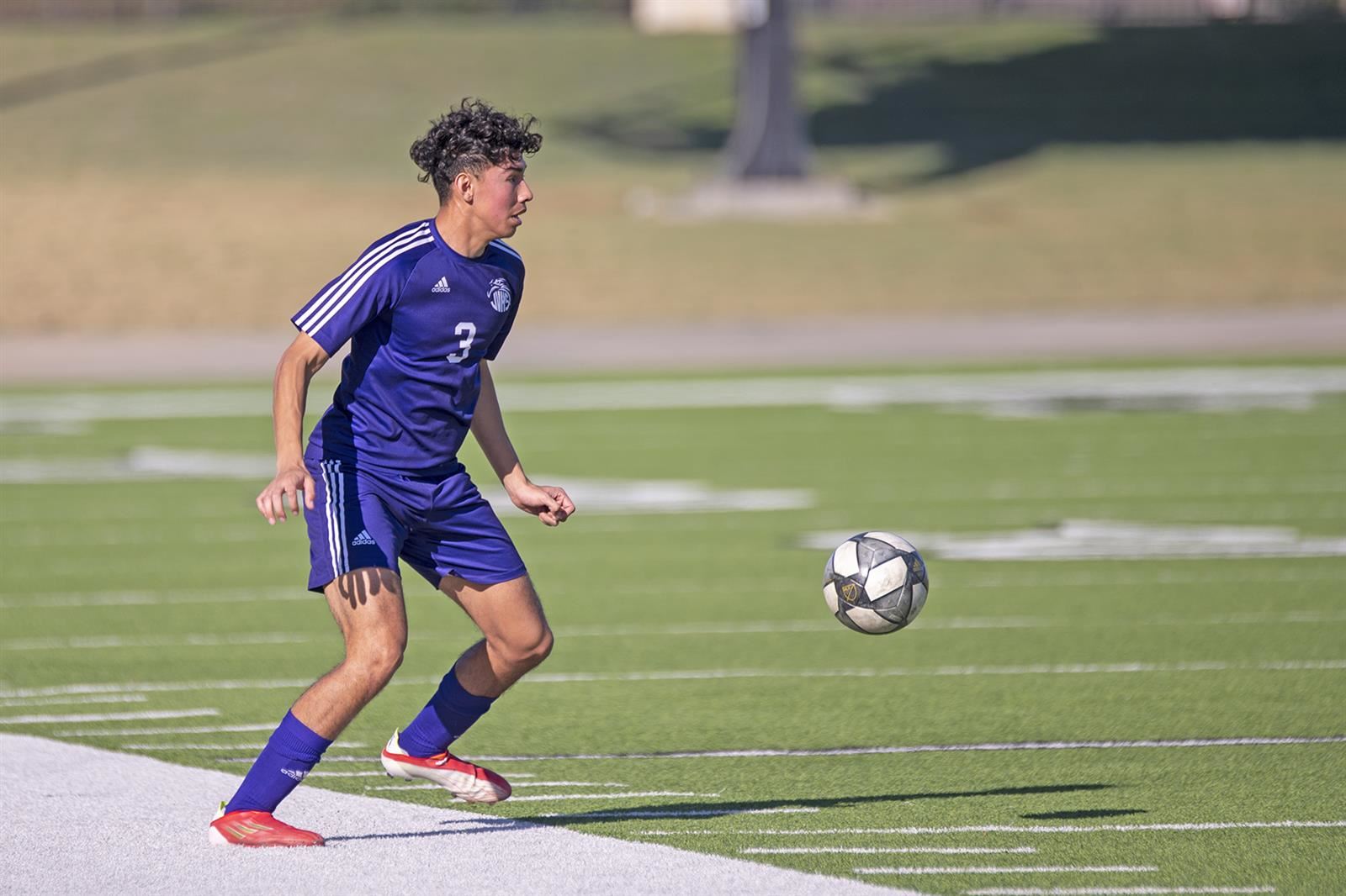Jersey Village High School senior Jose Bejarano was voted District 17-6A’s Defensive Most Valuable Player.